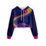 Sublimation Cropped Hoodie